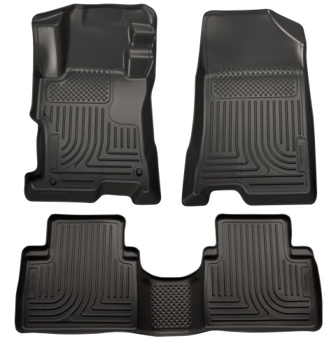 Husky Liners 11-12 Kia Sorento (Auto Trans. Only) WeatherBeater Combo Black Floor Liners