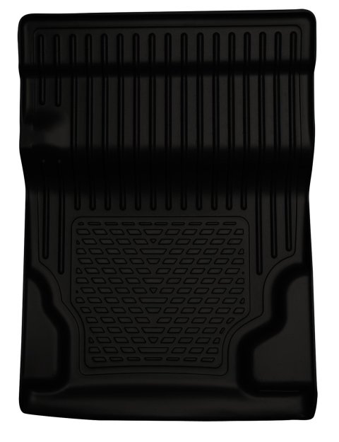 Husky Liners 10-13 GM Escalade/Tahoe/Yukon WeatherBeater Black Walkway Floor Liner (2nd Row Bucket)