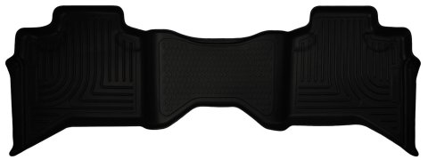 Husky Liners 02-08 Dodge Ram 1500 Crew Cab WeatherBeater Black 2nd Seat Floor Liners