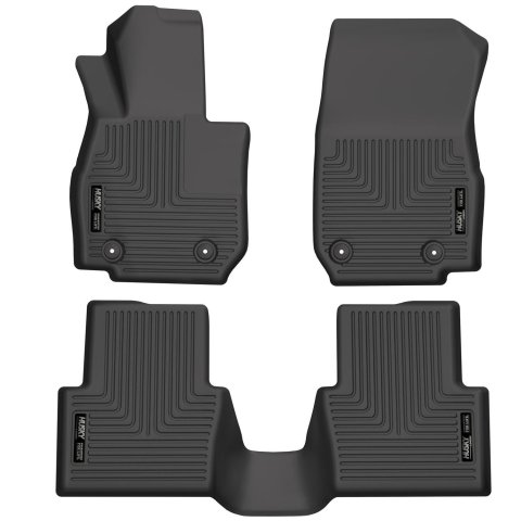Husky Liners 19-22 Mazda 3 / 20-22 CX-30 WeatherBeater Front & 2nd Seat Floor Liners - Black