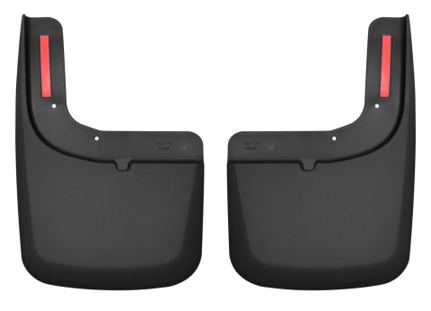 Husky Liners 2017 Ford F-250 / F-350 Super Duty Black Front Mud Guards (w/Flares)