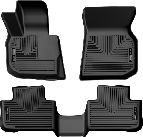 Husky Liners 18-23 BMW X3 Weatherbeater Black Front & 2nd Seat Floor Liners