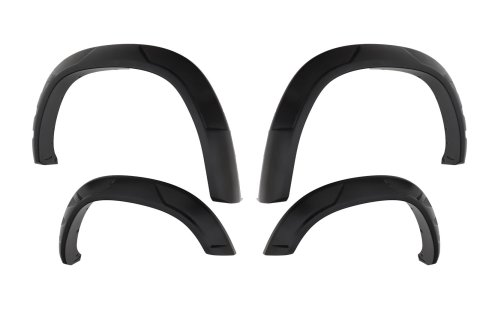 Husky Liners 21-24 Ford F-150 (Exl. F150 Lightning) DRT Style Fender Flares (Smooth) 4pc - Blk