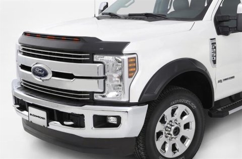 Husky Liners 17-22 Ford F-250/350/450/550 Aeroskin Lightshield PRO - Blk