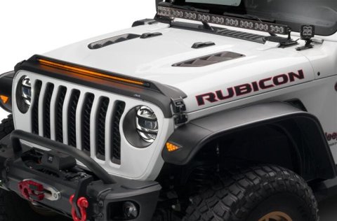 Husky Liners 20-24 Jeep Gladiator / 18-24 Wrangler JL/JLU (Excl. 4xe) Aeroskin Lightshield PRO - Blk
