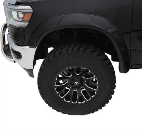 Husky Liners 17-22 Ford F-250/350 Super Duty DRT Style Fender Flares (Smooth) 4pc - Blk