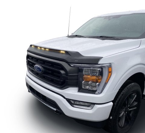 Husky Liners 21-24 Ford F-150 (Excl. Tremor/Raptor) Aeroskin Lightshield PRO - Blk