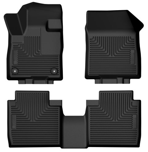 Husky Liners 2024 Lincoln Nautilus Weatherbeater Front & 2nd Seat Floor Liner - Blk