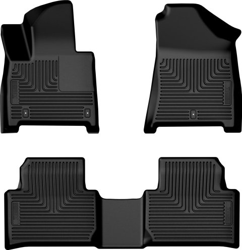 Husky Liners 2024 Hyundai Santa Fe Weatherbeater Front Floor Liner - Black
