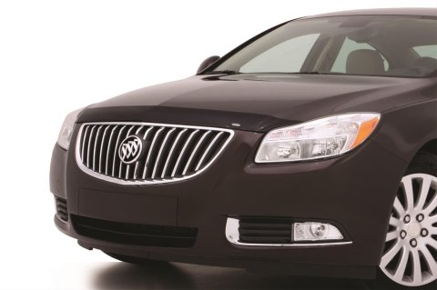 Husky Liners 11-13 Buick Regal Grille Fascia Mount Aeroskin Hood Protector - Smoke