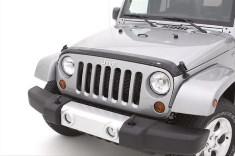 Husky Liners 15-19 Chevrolet Silverado 2500/3500HD (w/o Induc Hood) Aeroskin Hood Protector - Smoke