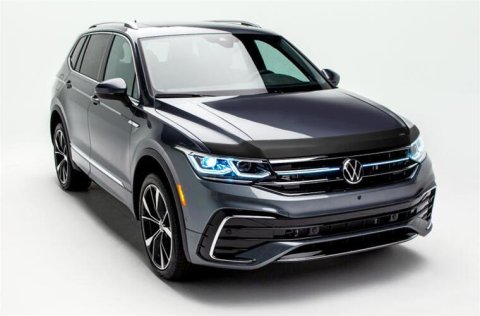 Husky Liners 18-21 Volkswagen Tiguan Aeroskin Hood Protector - Smoke