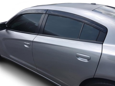 Husky Liners 11-23 Dodge Charger Ventvisor Low Profile (4pc) - Smoke