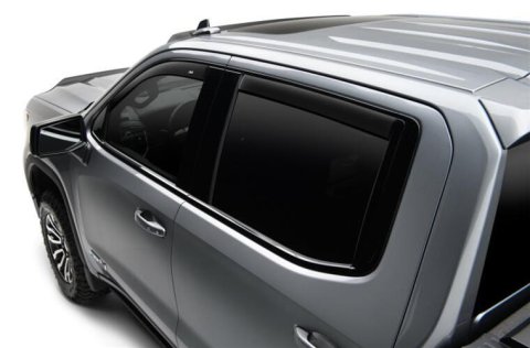 Husky Liners 20-24 Chevrolet Silverado/GMC Sierra 2500/3500HD DC Ventvisor Low Profile (4pc) - Smoke