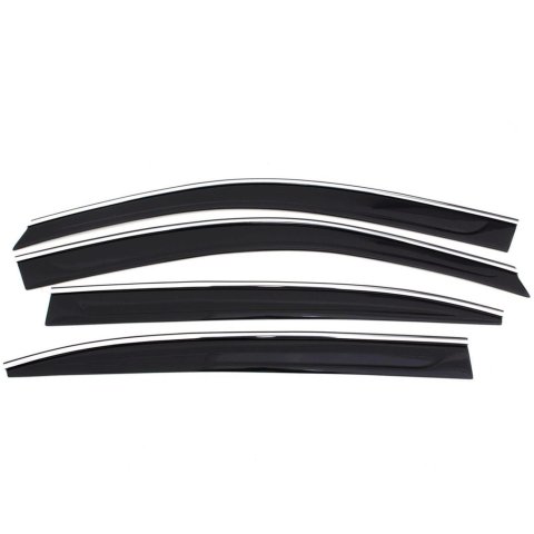 Husky Liners 19-24 Cadillac XT4 Ventvisor Low Profile (4pc) - Chrome