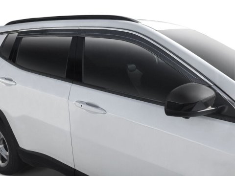 Husky Liners 17-23 Jeep Compass Ventvisor Low Profile (4pc) - Chrome