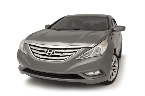 Husky Liners 11-14 Hyundai Sonata Aeroskin Hood Protector - Chrome