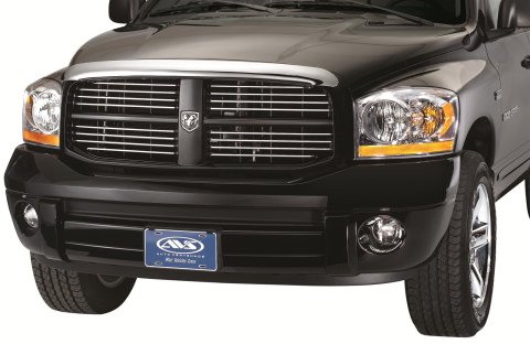 Husky Liners 09-18 Dodge RAM 1500 (Excl. Sport/Rebel) Aeroskin Hood Protector - Chrome