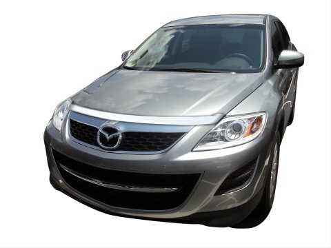 Husky Liners 10-15 Mazda CX-9 Aeroskin Hood Protector - Chrome