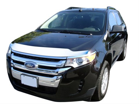 Husky Liners 11-14 Ford Edge Aeroskin Hood Protector - Chrome