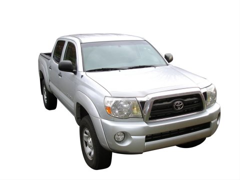 Husky Liners 05-11 Toyota Tacoma Aeroskin Hood Protector - Chrome