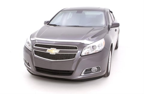 Husky Liners 13-15 Chevrolet Malibu Hood Mount Aeroskin Hood Protector - Chrome