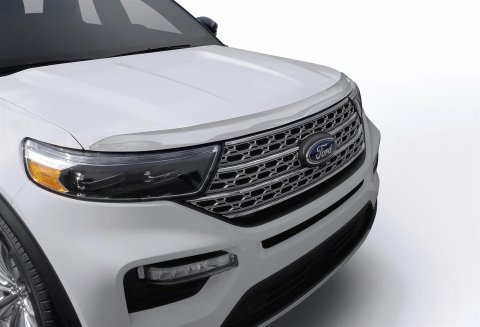 Husky Liners 20-24 Ford Explorer (Excl. Vehicles w/Hood Lettering) Aeroskin Hood Protector - Chrome