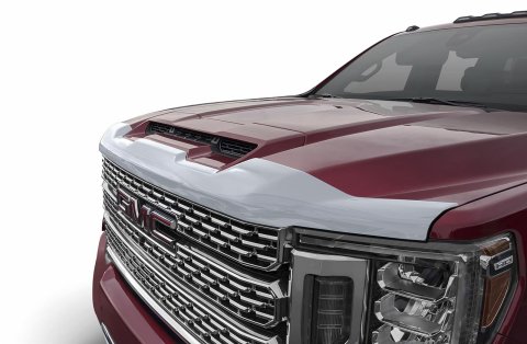 Husky Liners 20-23 GMC Sierra 2500/3500HD Aeroskin Hood Protector - Chrome