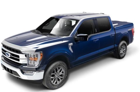 Husky Liners 2024 Ford F-150 (Excl. Plat/KR/Trem) Aeroskin Hood Protector - Chrome