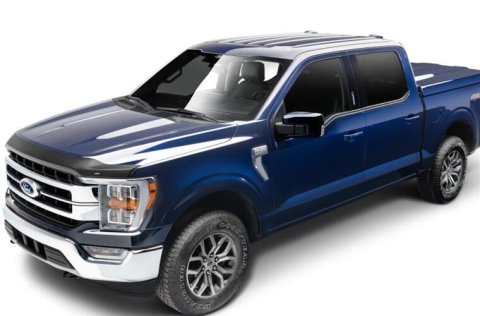 Husky Liners 21-25 Ford F-150 (Excl. 21-25 Tremor/Raptor & Excl. 24-25 Plat/KR) Aeroskin - Matte Blk