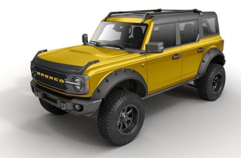 Husky Liners 21-25 Ford Bronco 2/4dr. (Excl. Raptor) Aeroskin - Matte Blk