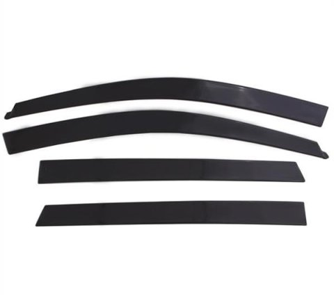Husky Liners 19-25 Chev Silverado 1500 & 20-25 2500/3500HD EC Ventvisor Low Pro (4pc) - Matte Blk