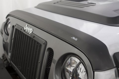 Husky Liners 07-18 Jeep Wrangler JK/JKU Aeroskin Low Profile - Matte Black