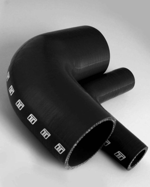 Turbosmart 90 Elbow 2.50 - Black Silicone Hose