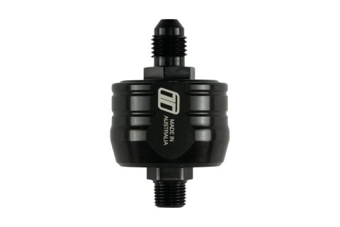 Turbosmart Turbo Oil Filter 44um -4AN Inlet 1/8in NPT Outlet
