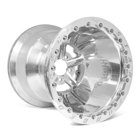 Race Star 63 Pro Forged 15x15 DBL Sportsman 5x4.75 BC / 4.00in. BS Wheel - Polished