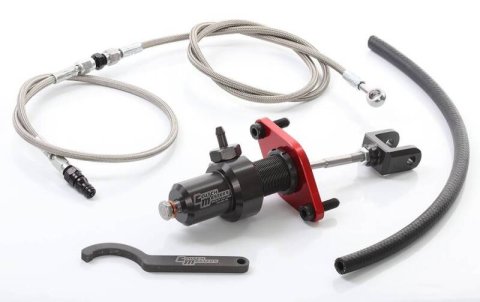 Clutch Masters 17-21 Honda Civic EX/Si 1.5L Turbo .75in Bore Master Cylinder Upgrade Kit - Red