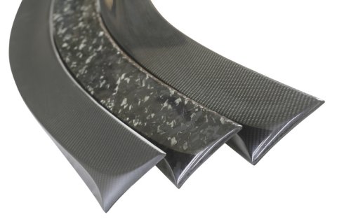 MXP 2012+ Tesla Model S Dry Carbon Trunk Spoiler