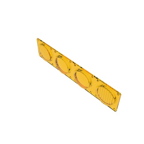 KC HiLiTES FLEX ERA LED Performance Yellow Combo Lens for Light Bars