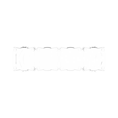KC HiLiTES FLEX ERA LED Light Bar 10in. Light Shield - Clear (SHIELD ONLY)