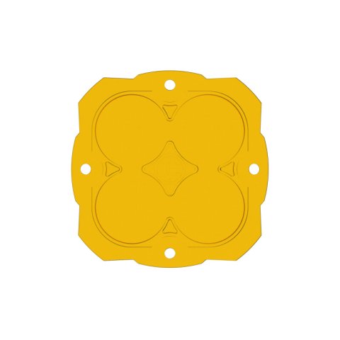 KC HiLiTES FLEX ERA 4 Performance Yellow Spot Beam Lens
