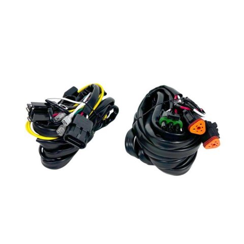 KC HiLiTES FLEX ERA Backup Wiring Harness 40 AMP Relay/3 Position Rocker Switch w/3-Pin DT Connector