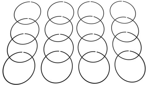 JE Pistons Ring Sets 1/16-1/16-3/16 RING