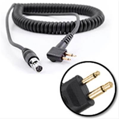 Rugged Radios Motorola 2-Pin Handheld Radio - Headset Coil Cord