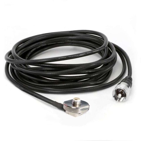 Rugged Radios 13 Ft Antenna Coax Cable with 3/8 NMO Mount