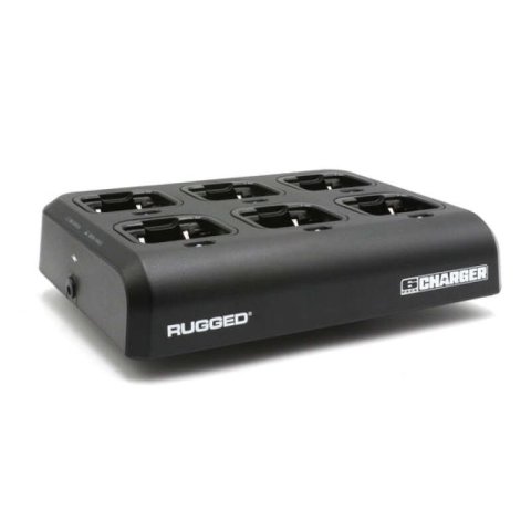 Rugged Radios 6-Pack Bank Charger for Handheld Radios GMR2