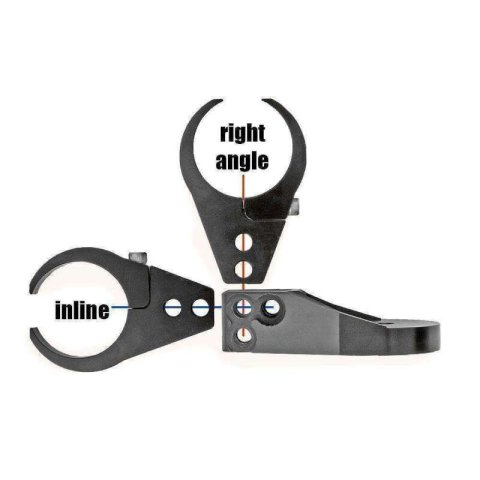Rugged Radios Antenna Bar Mount for Horizontal Bar 1.25 Inch