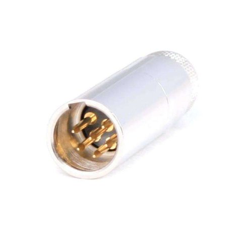 Rugged Radios 6-Pin Male Mini XLR Connector TA6ML