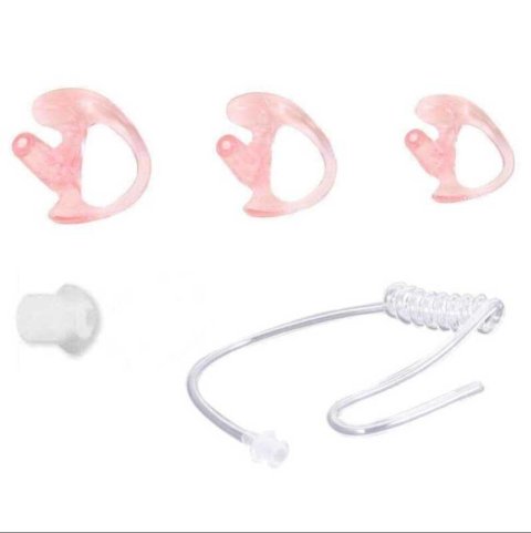 Rugged Radios Rubber Ear Mold Sample Kit Left Ear
