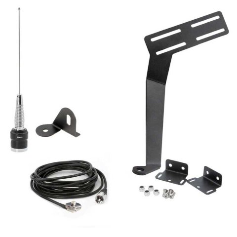 Rugged Radios 07-10 JK(2D) / 07-19 JKU(4D) 2-Way GMRS Radio Kit / 41 Watt - G1 Waterproof